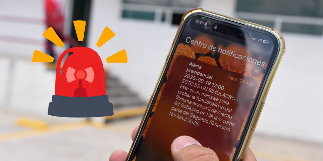 Alerta sismica sonará en celulares de todo el país