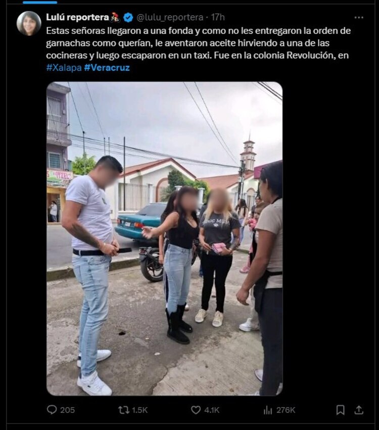 Aseguran que supuestos agresores huyeron en un taxi.