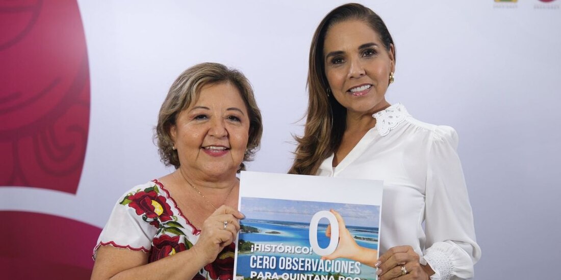 ASF, sin observaciones en manejo de recursos en Quintana Roo: Mara Lezama.