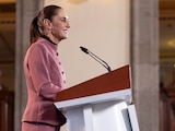 Claudia Sheinbaum, presidenta de México, durante Conferencia matutina.