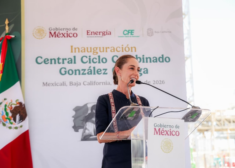La Presidenta Claudia Sheinbaum Pardo.