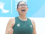 Alexandra Herrera celebra su medalla de oro en los Juegos Centroamericanos y del Caribe 2026