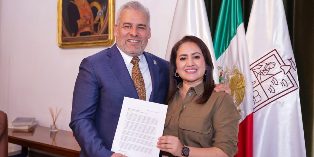 Gladyz Butanda renuncia a la Secretaría de Desarrollo Urbano y Movilidad de Michoacán.