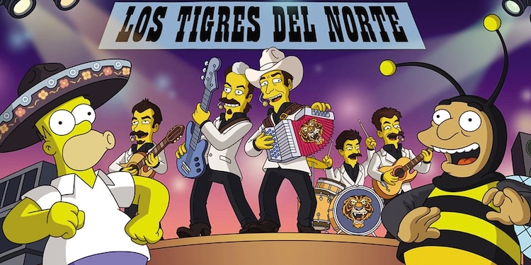 Aparecen Los Tigres del Norte, que entre sus temas destaca “La jaula de oro”
