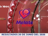 Resultados del Melate Retro en su sorteo 1644, celebrado este 20 de junio del 2026.