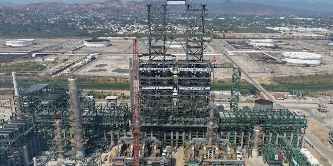 Reportan conato de incendio en refinería de Pemex en Oaxaca