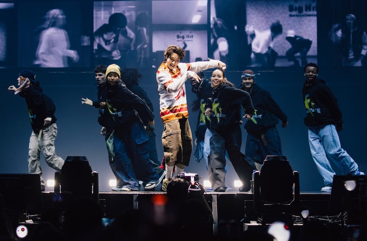 Llevó la cultura del rap y break dance al recinto.