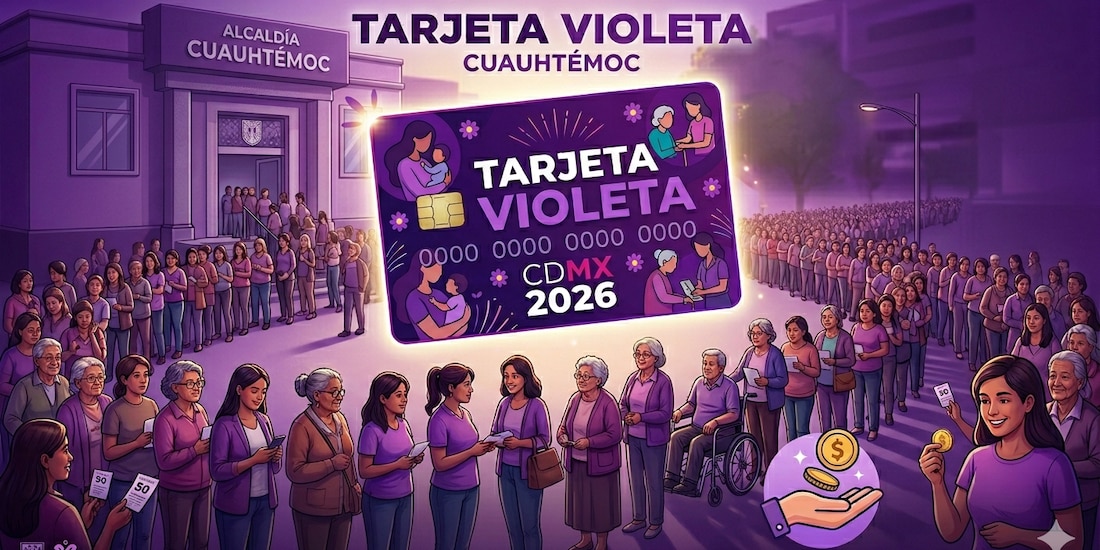 ¿Cuándo es el registro para la tarjeta violeta CDMX?
