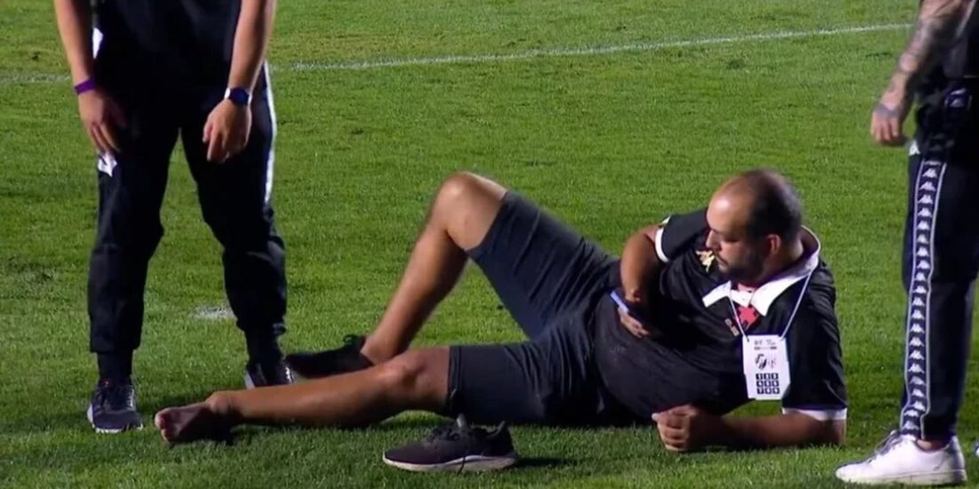 El incidente ocurrió en un partido entre el Vasco da Gama y Atlético Goianiense, de la Copa de Brasil
