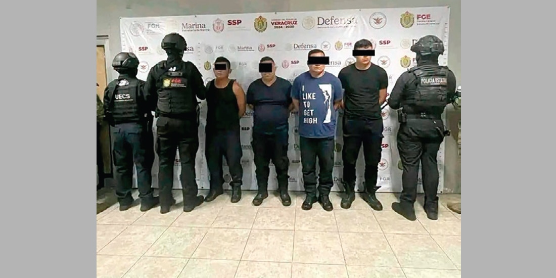 POLICÍAS ARRESTADOS el viernes 26
por la desaparición de la comunicadora