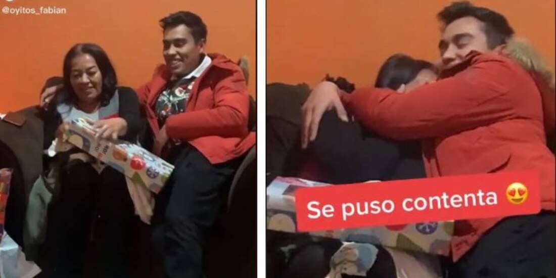 Joven sorprende a su mamá con el regalo que siempre quiso