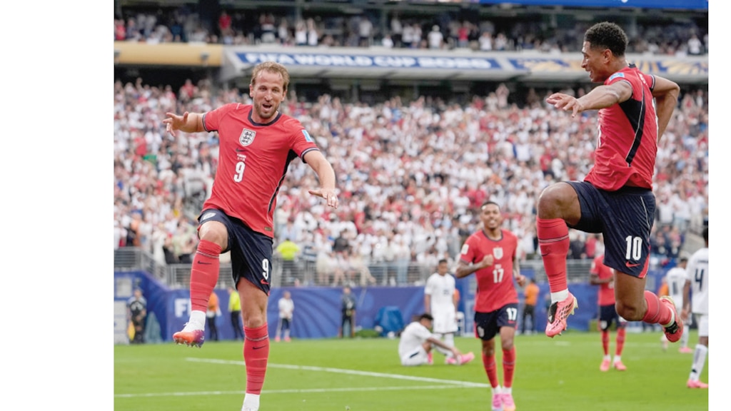 KANE (9) tras una anotación, el 27 de junio