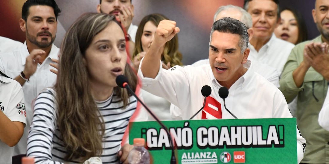 Camila Martínez, secretaria de Comunicación de Morena, acusó que PRI "robó" la elección en Coahuila.