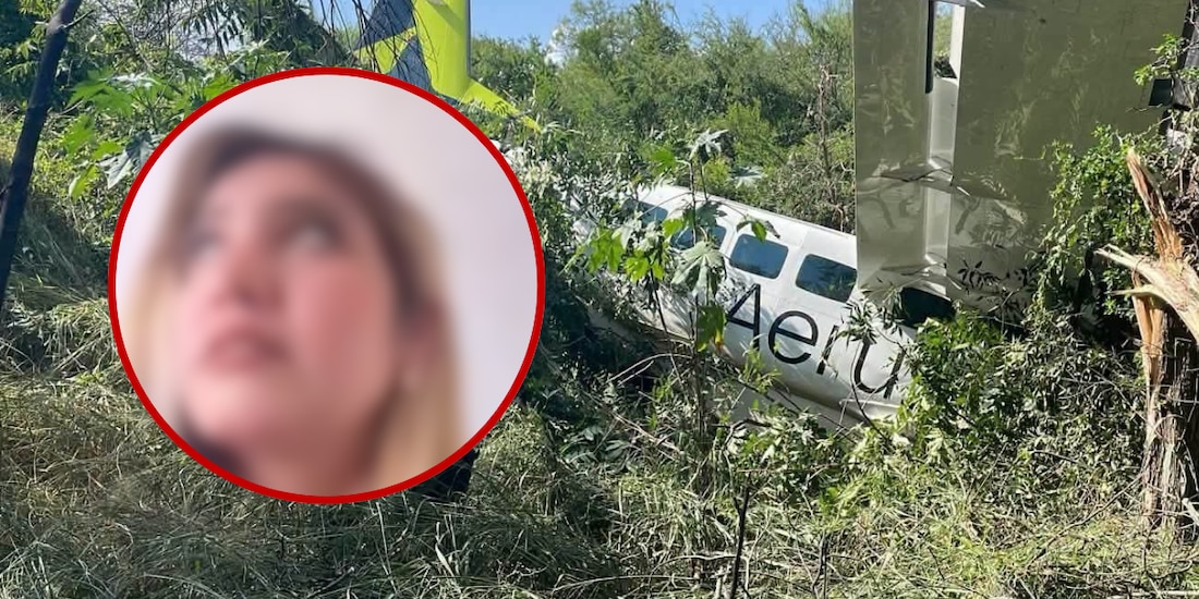 Ingrid Valenzuela logró grabar un video tras el impacto
