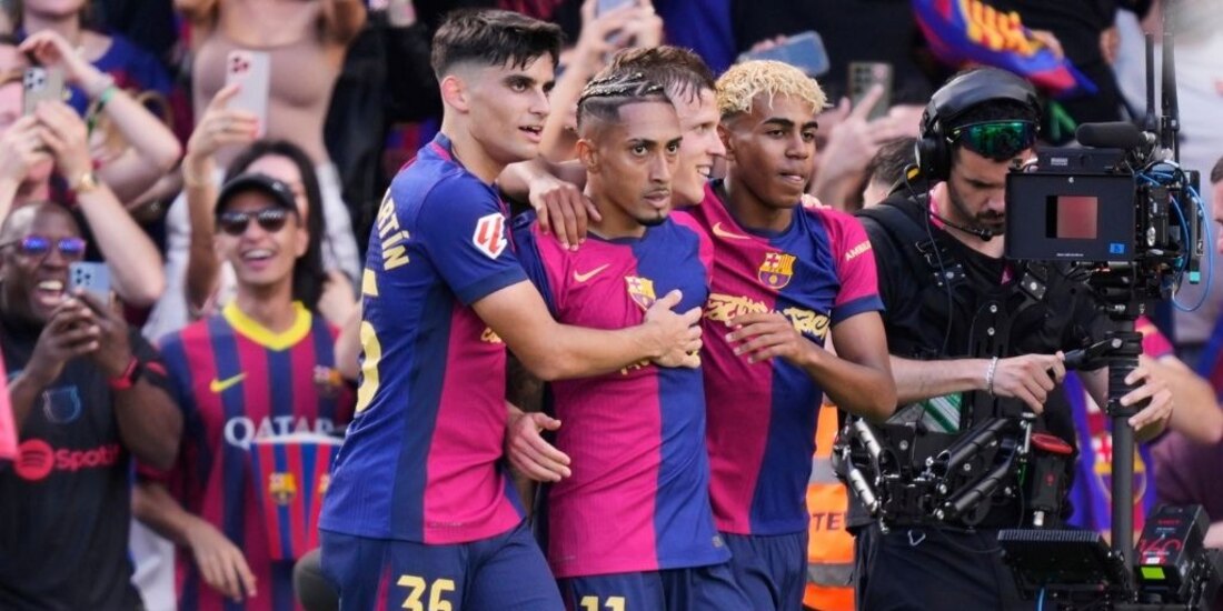 El Barcelona está cerca de ser campeón de La Liga Española.
