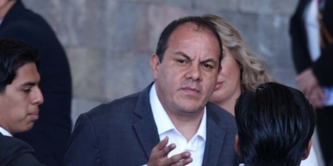 Cuauhtémoc Blanco, exgobernador de Morelos, el 3 de abril, en el Museo de Antropología e Historia.