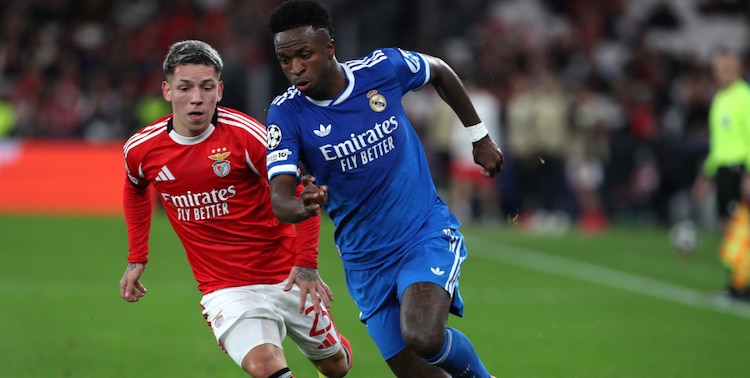 Vinícius Jr. acusó de racista a Gianluca Prestianni.