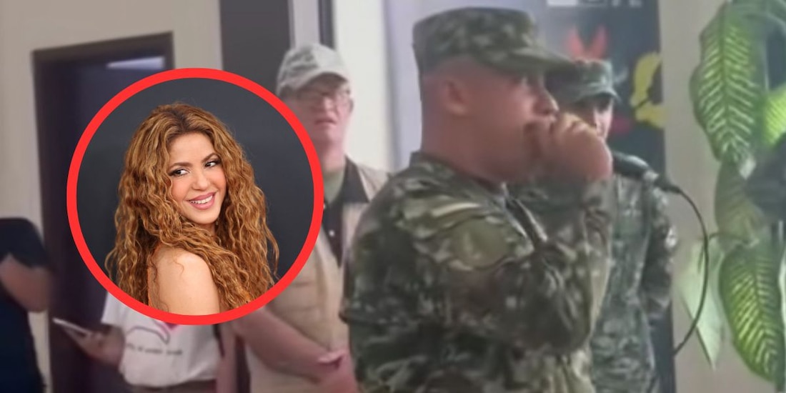 Soldado colombiano canta "Waka Waka" con una voz idéntica a la de Shakira