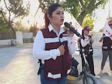 Delia Hernández Alvarado, candidata de Morena a diputada local en Coahuila.