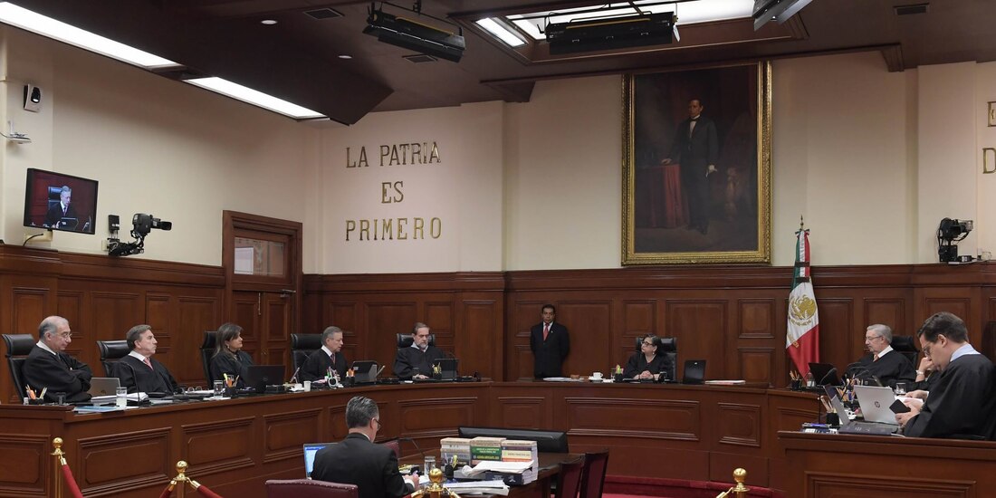 Suprema Corte de Justicia de la Nación, en fotografía de archivo.