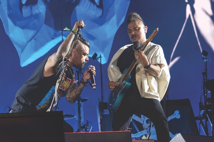 Una de las presentaciones más especiales del festival. La banda de ska no se guardó nada e interpretó sus mejores éxitos, entre ellos “Arréglame el alma”, “La dosis perfecta” y “La carencia”.