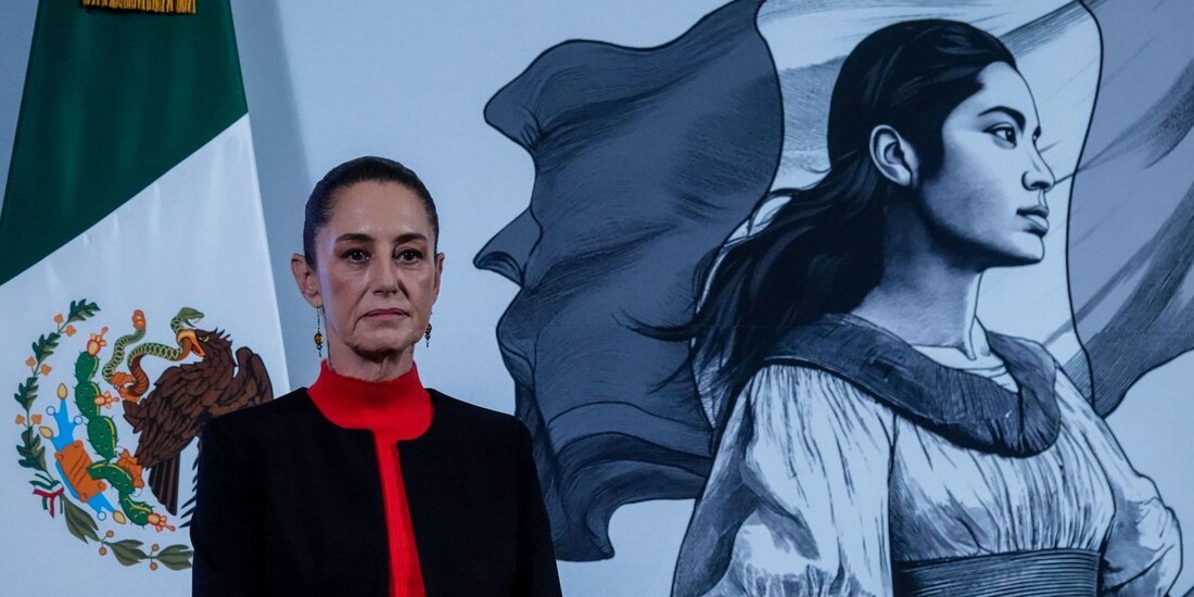 Claudia Sheinbaum, Presidenta de México, en conferencia de prensa.