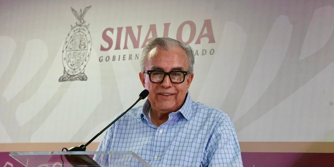 El gobernador de Sinaloa, Rubén Rocha Moya.