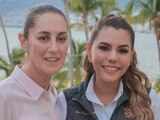 Evelyn Salgado y Claudia Sheinbaum se reúnen por segunda vez para evaluar afectaciones por 'John'.