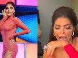 Ana Bárbara hace un topless accidental en TikTok ¡Su vestido la traicionó!