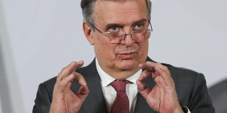 El secretario de Economía, Marcelo Ebrard, en imagen del 2 de julio de 2026
