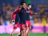 Gilberto Mora en un juego con Xolos
