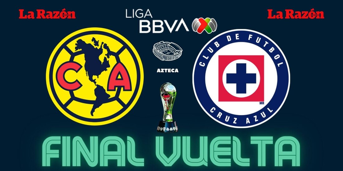 América y Cruz Azul luchan por el título del Clausura 2024 de la Liga MX.