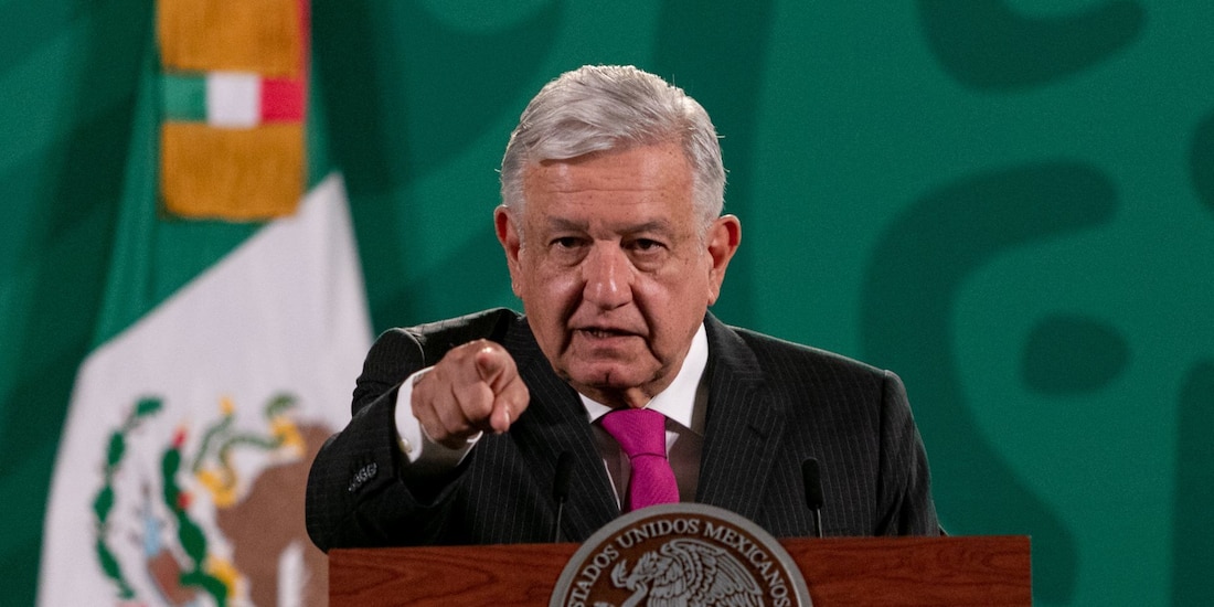 Andrés Manuel López Obrador, presidente de México.