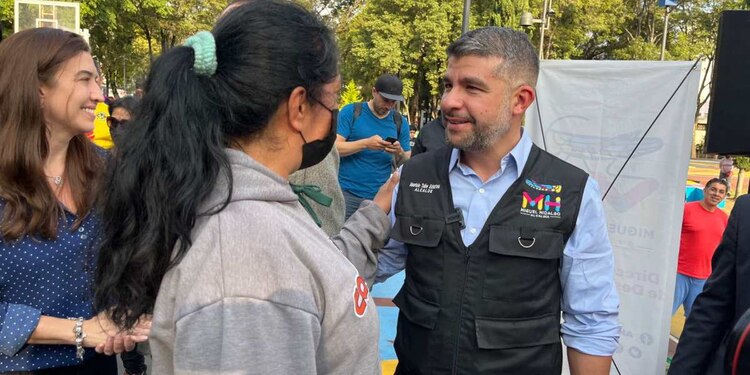 El alcalde de Miguel Hidalgo recordó los espacios públicos se encontraban abandonados, pues hacía falta trabajar en su mantenimiento.