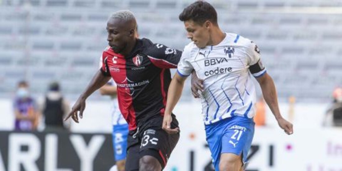 Atlas fue el equipo que le quitó el invicto al Monterrey en el Apertura 2021, al vencerlo 2-1 en la Jornada 8.