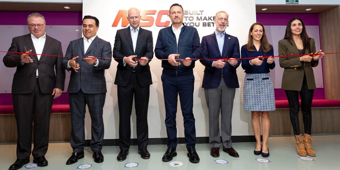 Mauricio Kuri inaugura el Centro de Servicios Compartidos de MSC.