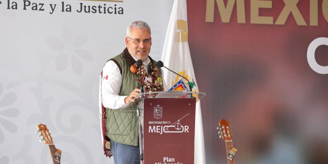 El gobernador del estado, Alfredo Ramírez Bedolla, encabezó el banderazo de salida de la estrategia cultural.