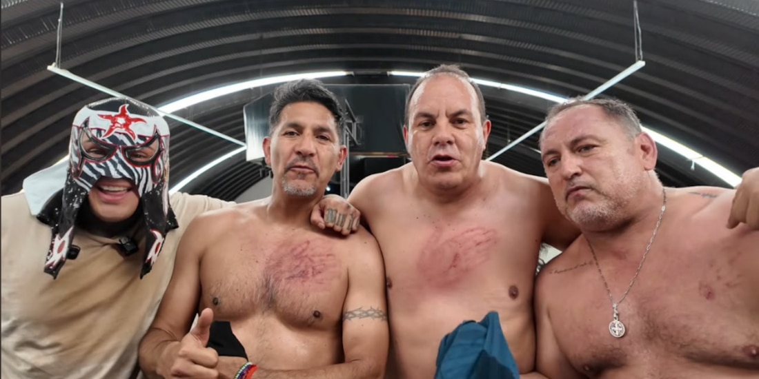 El Posscass de Compass asistió al gimnasio de Penta Zero Miedo.