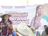 Beatriz Mojica adelanta en preferencia para candidatura de Morena en Guerrero.
