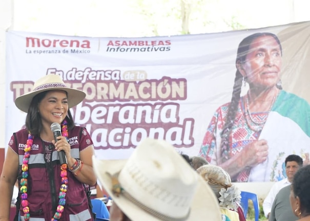 Beatriz Mojica adelanta en preferencia para candidatura de Morena en Guerrero.