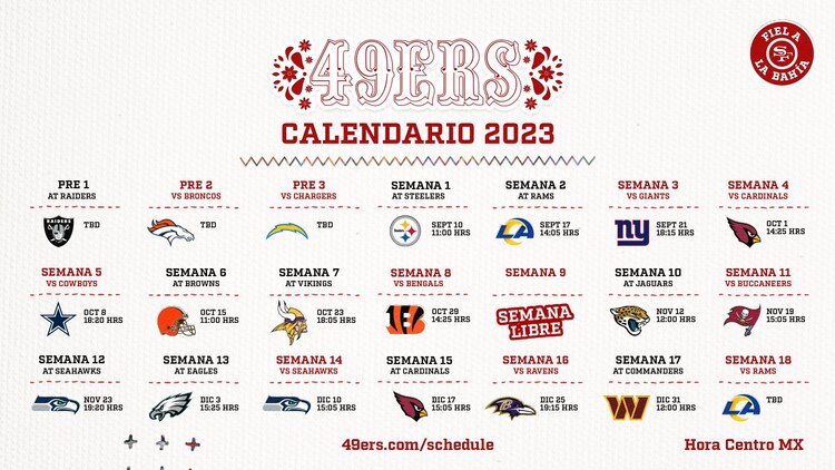 San Francisco tiene un calendario complicado.