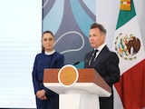 La presidenta Claudia Sheinbaum y Pablo Lemus, gobernador de Jalisco, ayer
