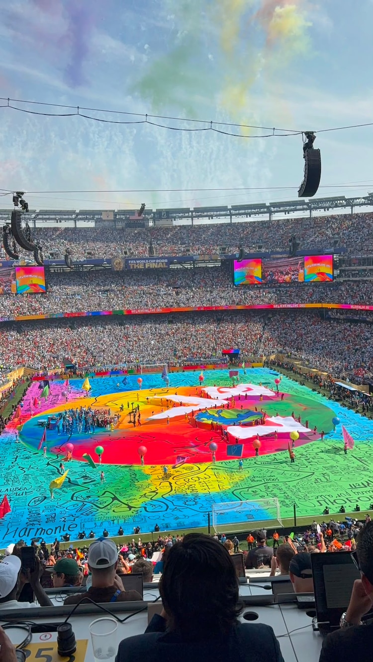Parte del show de medio tiempo del Mundial 2026