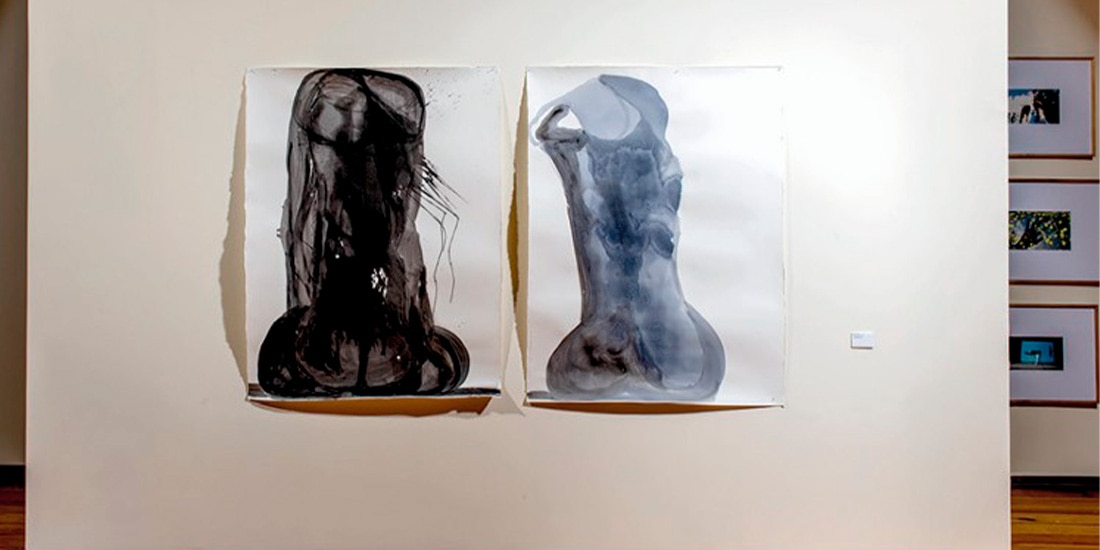 DESPUÉS de dos dioses, obra de Marlene Dumas.