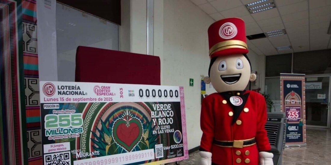 Sorteo "México con M de Migrante" de la Lotería Nacional busca visibilizar y apoyar a la comunidad migrante mexicana.
