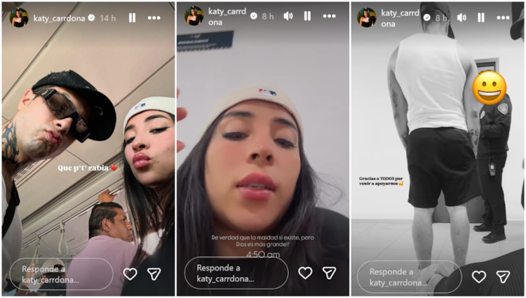Historias de Katy Cardona sobre la detención de Naim Darrechi en el AICM