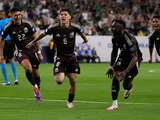 Gerardo Arteaga festeja el gol con el que México derrotó a Jamaica en su debut en la Copa América 2024.
