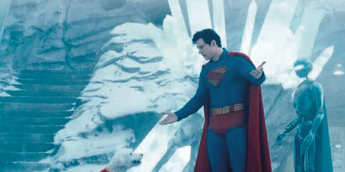 David Corenswet, al dar vida al Hombre de Acero.