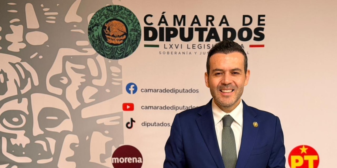 El diputado federal Ulises Mejía Haro, en imagen actual.
