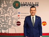 El diputado federal Ulises Mejía Haro, en imagen actual.